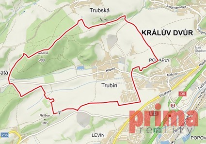 Prodej, orná půda, 30.992m2, Berounsko, Trubín - Fotka 1