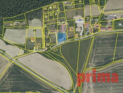 Prodej, stavební pozemek, 871m2, Lážovice u Berouna - Fotka 1
